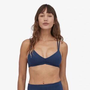 NWT PATAGONIA Reversible Seaglass Bay Bikini Top Medium